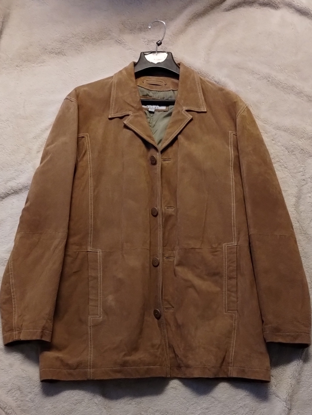 Men's Suede Leather Jacket